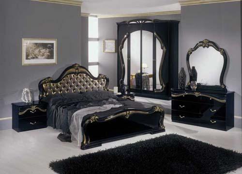 تصاميم غرف نوم ايطالية كلاسيك فخمة بالصور