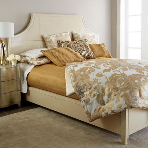صور - كيف تجعل غرفة النوم مشرقة باللون الذهبي و الفضي ؟