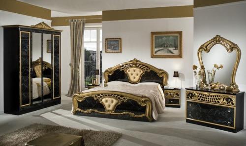 صور - كيف تجعل غرفة النوم مشرقة باللون الذهبي و الفضي ؟