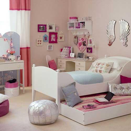 صور - افكار لتصميم غرف نوم بنات فى سن المراهقة