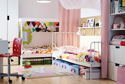 صور - 3 افكار تساعدك لتصميم غرف نوم اطفال مشتركة