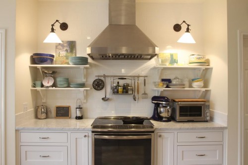 صور - كيف يمكنك ترتيب المطبخ بدون دولاب مطبخ ؟