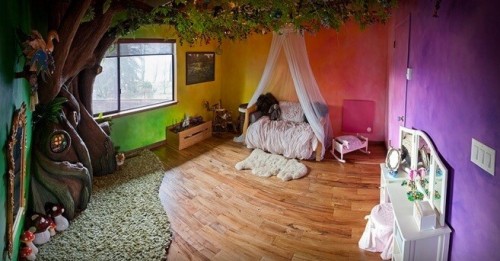 صور - كيف تحول غرف نوم بنات الى غرف نوم خيالية ؟