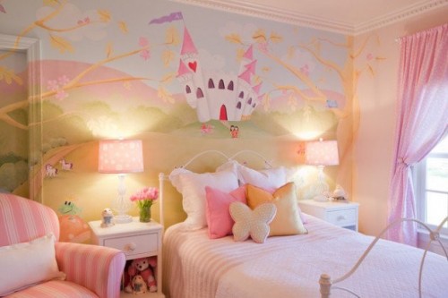 صور - كيف تحول غرف نوم بنات الى غرف نوم خيالية ؟