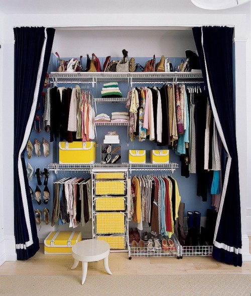 صور - افكار جديدة عن كيفية تخزين الملابس