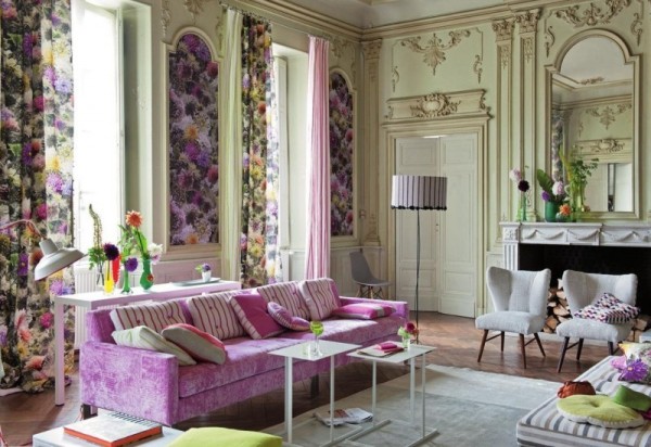 صور - تصميمات غرف المنزل بملامح الديكور الفرنسي