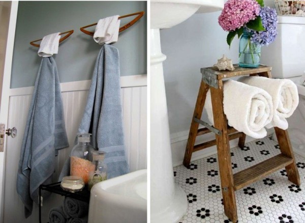 صور - افكار لترتيب الحمام و المناشف يمكنك صنعها بنفسك