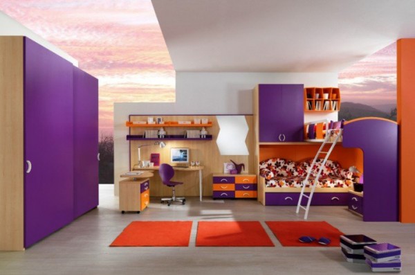 صور - افكار جديدة مبتكرة لتصاميم غرف نوم اطفال رائعة
