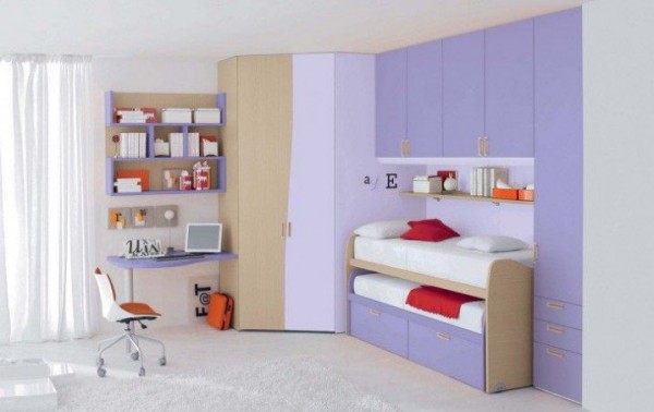 صور - افكار جديدة مبتكرة لتصاميم غرف نوم اطفال رائعة