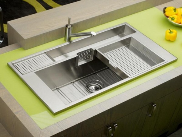 صور - كيف تختارين افضل التصاميم من حوض المطبخ ؟