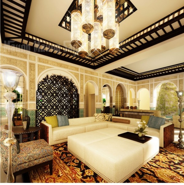 صور - اجمل تصاميم الديكور المغربى للمنازل