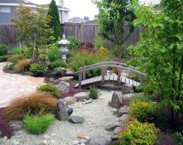 صور - اجمل تصميمات حدائق منزلية يابانية ( حدائق زن )