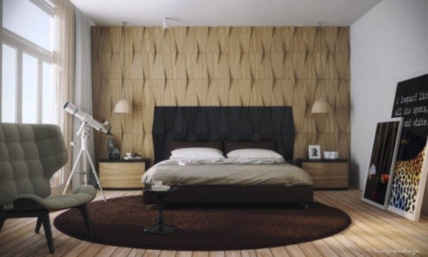 صور - اجمل ارضيات غرف النوم الخشبية