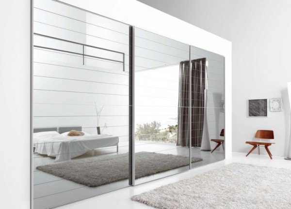 صور - اجمل تصاميم دواليب غرف النوم بالمرايا