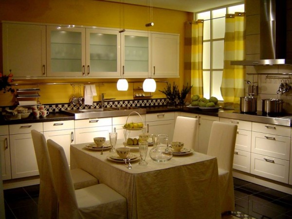 صور - اجمل تصاميم ستائر المطبخ بالوان مختلفة