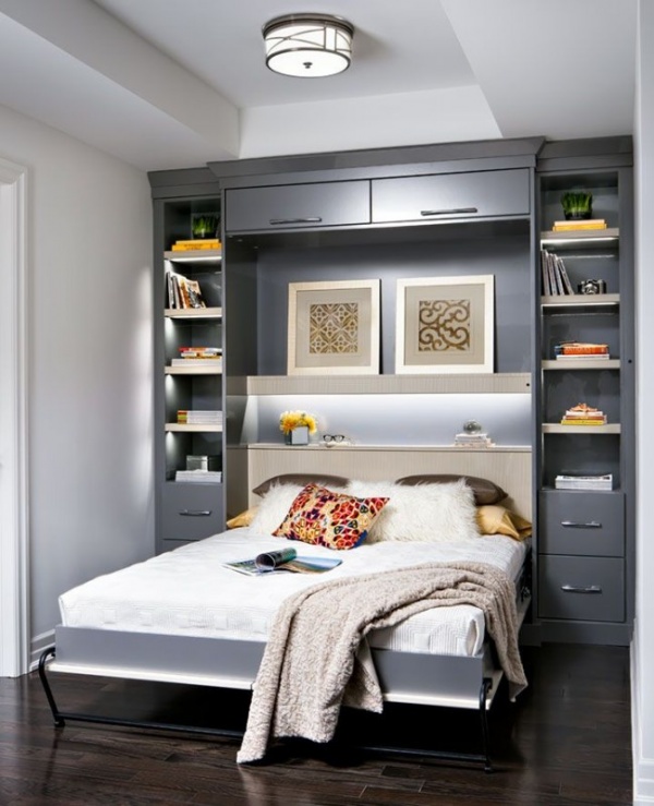 صور - افكار لتصاميم غرف نوم الضيوف تشبه الغرف الفندقية المثيرة