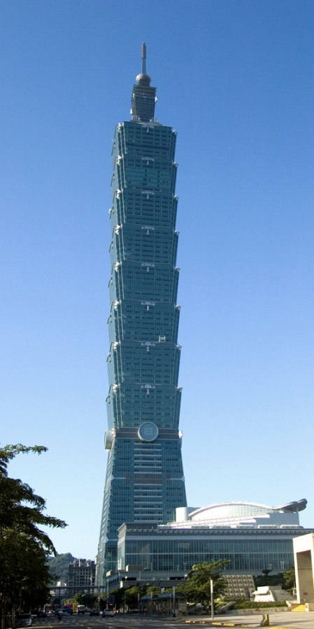 برج تايبيه في تايوان من اطول ابراج العالم