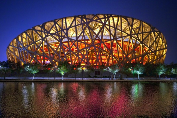 ملعب بكين الوطني من عجائب العالم الحديثة