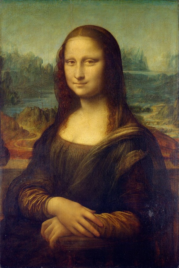 لوحة الموناليزا من أشهر اللوحات الفنية في العالم